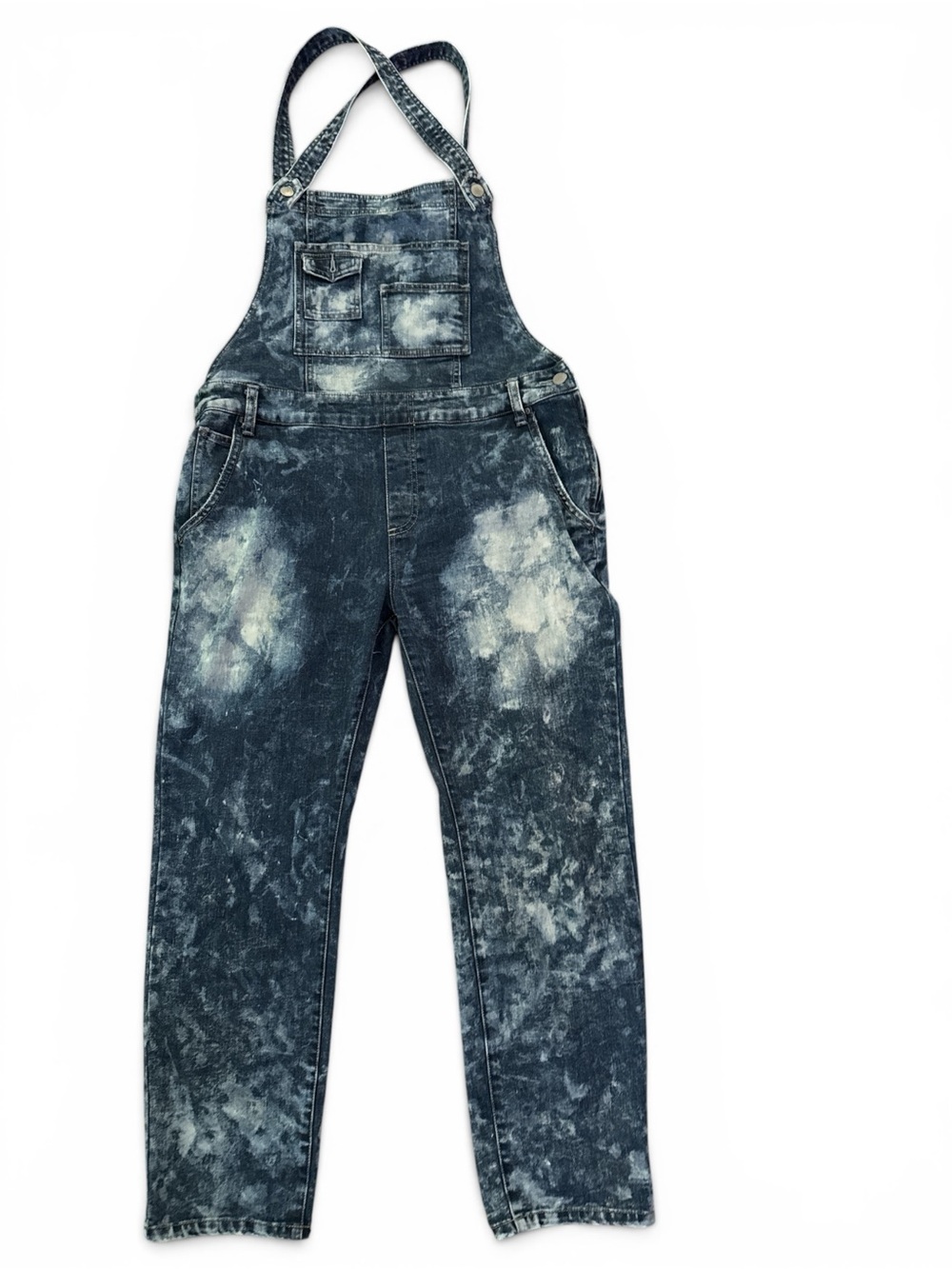Women's Washed Acid Washed Denim Overalls - Casual wear by Free People